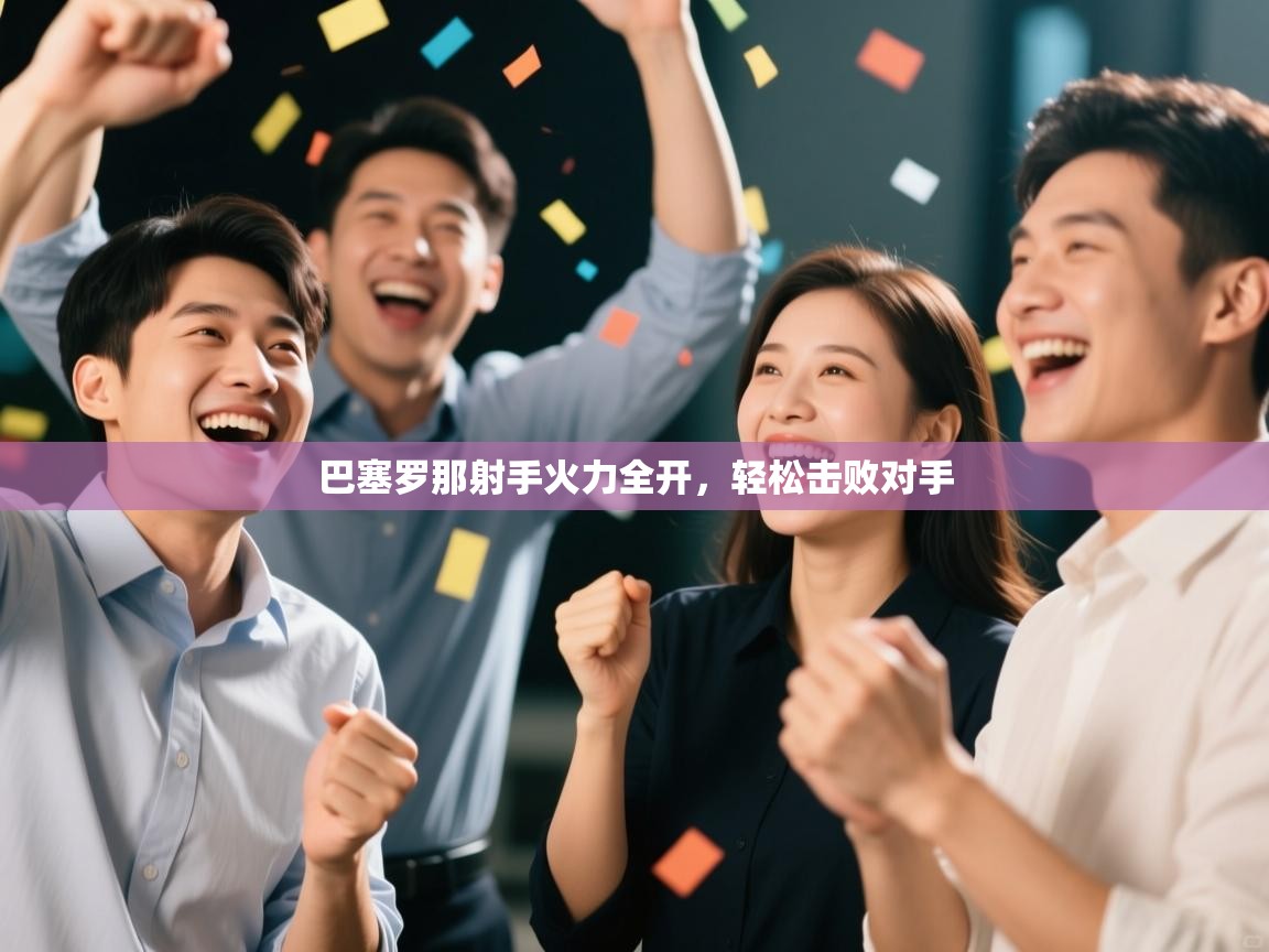 巴塞罗那射手火力全开，轻松击败对手  第1张